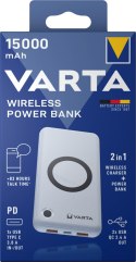 POWER BANK WIRELESS 15000mAh VARTA