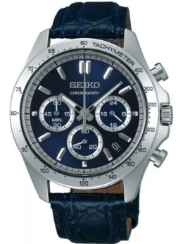 Zegarek MĘSKI SEIKO CHRONOGRAPH BLUE SPIRIT SBTR019 + BOX