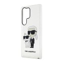 Karl Lagerfeld IML Glitter NFT Karl & Choupette - Etui Samsung Galaxy S23 Ultra (przezroczysty)