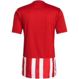 Koszulka męska adidas Striped 21 Jersey czerwono-biała GN7624