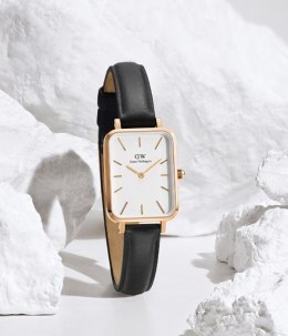 ZEGAREK DAMSKI DANIEL WELLINGTON DW00100434 - Quadro Pressed Sheffield Gold 32mm + BOX