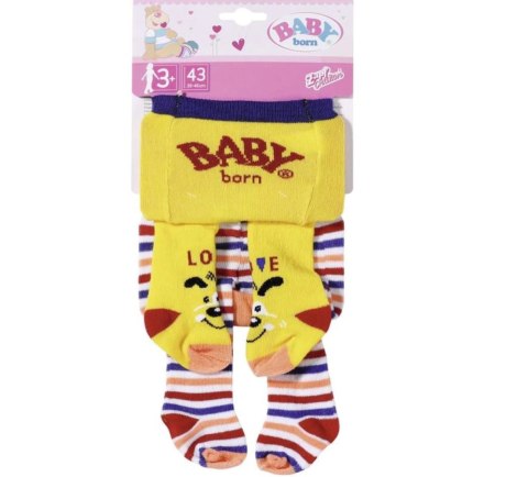 BABY born: Tights 2x 2 ass. 43cm