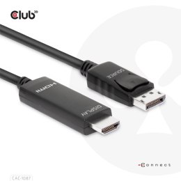 CLUB3D CAC-1087 adapter kablowy 3 m DisplayPort HDMI Czarny