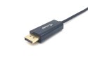 Equip 133426 adapter kablowy 1 m USB Type-C DisplayPort Szary