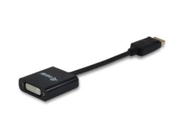 Equip 133431 adapter kablowy 0,2 m DisplayPort DVI Czarny