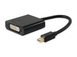 Equip 133433 adapter kablowy Mini DisplayPort DVI-I Czarny