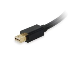 Equip 133433 adapter kablowy Mini DisplayPort DVI-I Czarny