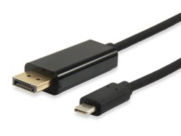 Equip 133467 adapter kablowy 1,8 m USB Type-C DisplayPort Czarny