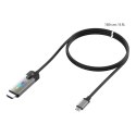 J5create JCC157 1,79 m USB Type-C HDMI Czarny, Szary