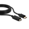 Lindy 36920 adapter kablowy 0,5 m DisplayPort HDMI Typu A (Standard) Czarny