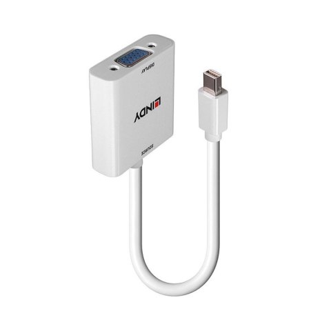 Lindy 38317 adapter kablowy 0,16 m Mini DisplayPort VGA (D-Sub) Biały