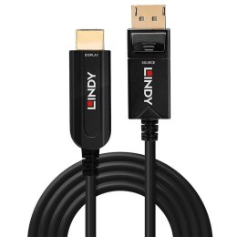 Lindy 38493 adapter kablowy 40 m DisplayPort HDMI Typu A (Standard) Czarny