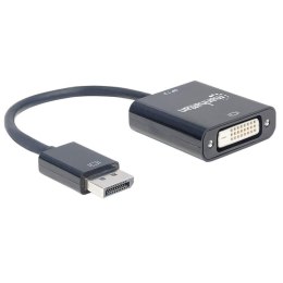 Manhattan 152228 adapter kablowy 0,23 m DisplayPort DVI-D Czarny