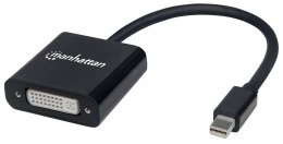 Manhattan 152549 adapter kablowy 0,195 m Mini DisplayPort DVI-I Czarny