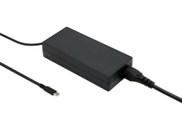 Origin Storage 100W USB-C AC ADAPTER WITH 8 OUTPUT VOLTAGES FOR ALL USB-C DE adapter zasilający/ inwentor Wewnętrzna Czarny