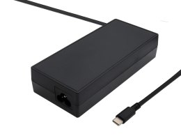 Origin Storage 100W USB-C AC ADAPTER WITH 8 OUTPUT VOLTAGES FOR ALL USB-C DE adapter zasilający/ inwentor Wewnętrzna Czarny