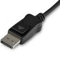 StarTech CDP2DP141MB adapter kablowy 1 m DisplayPort USB Type-C Czarny