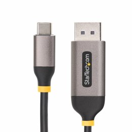 StarTech 142-USBC-DP-8K-10F adapter kablowy 3 m USB Type-C DisplayPort Czarny, Szary