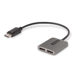 StarTech MST14DP122DP adapter kablowy 0,3 m DisplayPort 2 x DVI Szary