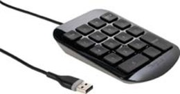 Targus Numeric Keypad klawiatura Czarny, Szary