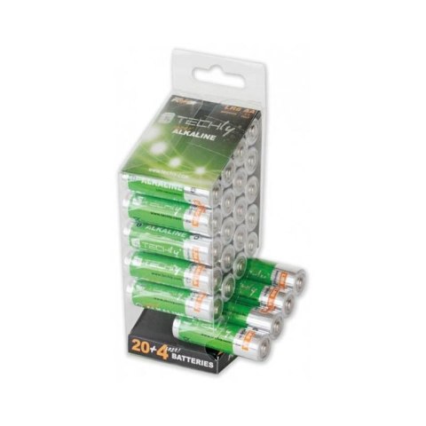 Techly LR06 AA 1.5V Jednorazowa bateria Alkaliczny Techly LR06 AA 1.5V Jednorazowa bateria Alkaliczny