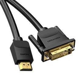 Vention ABFBG adapter kablowy 1,5 m HDMI Typu A (Standard) DVI-D Czarny