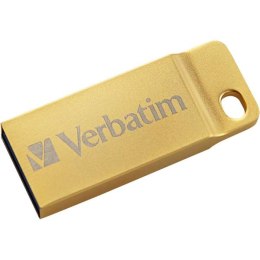 Verbatim USB flash disk, USB 3.0, 16GB, Metal Executive, Store N Go, złoty, 99104, USB A