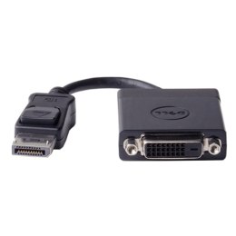 DELL DisplayPort to DVI Single-Link Czarny, Szary