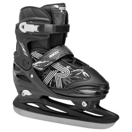 Łyżwy Roces Jokey Ice 3.0 Boy czarno-białe 450707 05