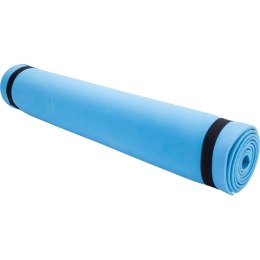 MATA FITNESS JOGA PILATES EVA 180x60x0,4CM NIEBIESKA