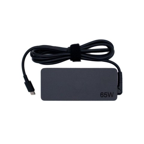 Origin Storage LENOVO AC ADAPTER 65W USB-C EU-VERSION OEM: 4X20M26272 adapter zasilający/ inwentor Wewnętrzna Czarny