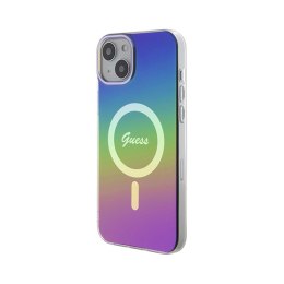 Guess IML Iridescent MagSafe - Etui iPhone 15 Plus (kolorowy)