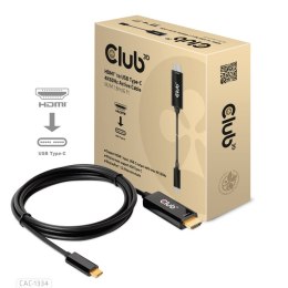 CLUB3D CAC-1334 adapter kablowy 1,8 m HDMI Typu A (Standard) USB Type-C