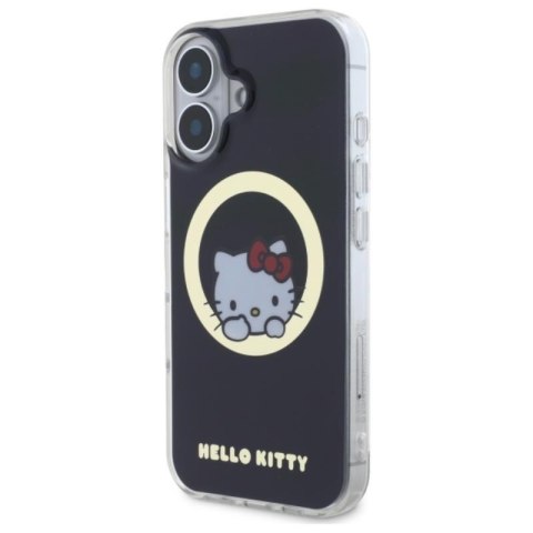 Hello Kitty IML Sweet Kitty MagSafe - Etui iPhone 16 (czarny) Hello Kitty IML Sweet Kitty MagSafe - Etui iPhone 16 (czarny)
