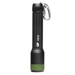 LED Flashlight, 1xAAA, metalowy, czarna, 20lm, CK12