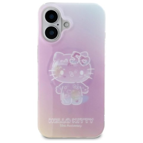 Hello Kitty IML 50TH Anniversary MagSafe - Etui iPhone 16 (różowy) Hello Kitty IML 50TH Anniversary MagSafe - Etui iPhone 16 (różowy)