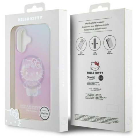 Hello Kitty IML 50TH Anniversary MagSafe - Etui iPhone 16 (różowy) Hello Kitty IML 50TH Anniversary MagSafe - Etui iPhone 16 (różowy)