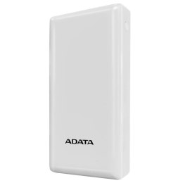 ADATA C20 Litowo-polimerowy (LiPo) 20000 mAh Biały