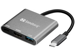 Sandberg USB-C Mini Dock HDMI+USB