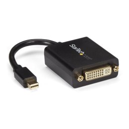 StarTech MDP2DVI adapter kablowy 0,13 m Mini DisplayPort DVI-I Czarny