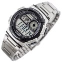 ZEGAREK MĘSKI CASIO AE-1000WD 1A (zd073h) - WORLD TIME + BOX