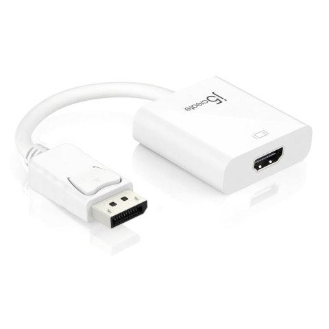 J5create JDA154 0,09 m DisplayPort HDMI Biały