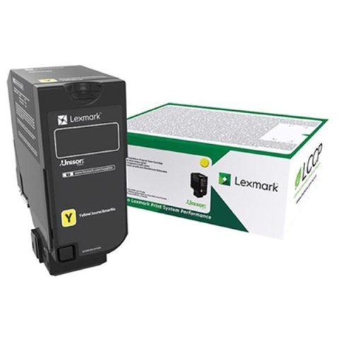 Lexmark oryginalny toner 73B20Y0, yellow, 15000s, return