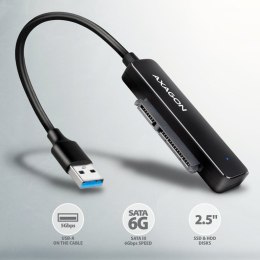 Axagon ADSA-FP2A adapter SATA, USB 3.2 Gen 1 (3.1 Gen 1)