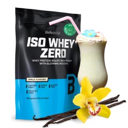 BioTech Iso Whey Zero 500 g Izolat Białko WPI Waniliowy