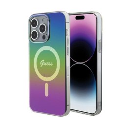 Guess IML Iridescent MagSafe - Etui iPhone 15 Pro Max (kolorowy)