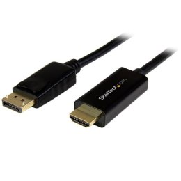 StarTech DP2HDMM5MB adapter kablowy 5 m DisplayPort HDMI Czarny