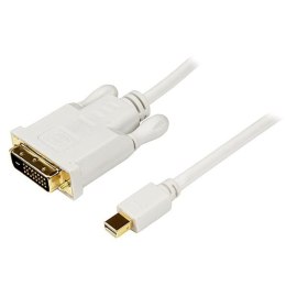 StarTech MDP2DVIMM6W adapter kablowy 1,8 m mini DisplayPort DVI-D Biały