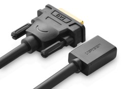 Ugreen 20118 adapter kablowy DVI-D HDMI Czarny, Złoto