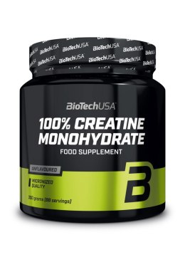 BIOTECH Creatine Monohydrate 300 g Czysty monohydrat kreatyny